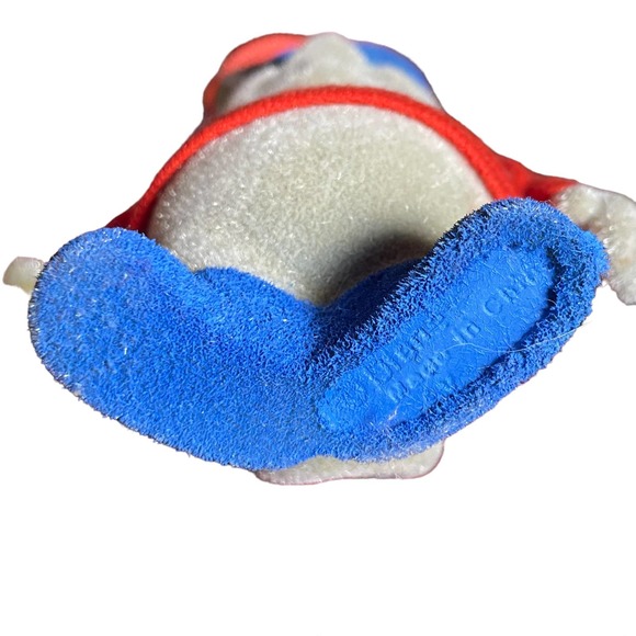 Vintage Disney the Rescuers Down‎ Under Bernard Mouse Gray Flocked Ornament - Picture 2 of 10